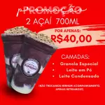 Promoção 2 Açaí 700 ml