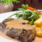 Filete en Salsa de Pimienta