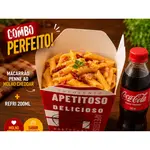 Macarrão Penne ao molho cheddar ( Combo )