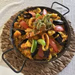 PAELLA DE MARISCOS (Para compartir)