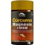 Cúrcuma com Magnésio e MSM 60 CAPS