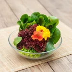 Mix lechugas y 1 Flor comest x350gr