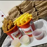 Combo  de coxinha + batata