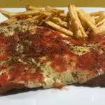 Milanesa de ternera a la Napolitana