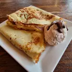 Panqueques Celestinos con Helado