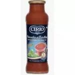 PASSATA AO BASILICO MANJERICÃO CIRIO