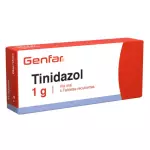 TINIDAZOL 1GR CAJA X 4 TABLETAS