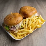 Chivito en 2 panes c/Fritas