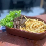 Carne de Sol com Fritas