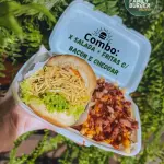X SALADA + FRITAS C/ BACON E CHEDDAR