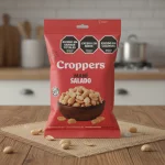 Maní frito Croppers con sal 105g