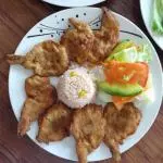 Camarones empanizados