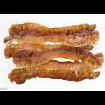 Bacon em tiras