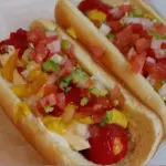hotdog con tocino