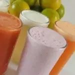 Suco com leite (polpa)