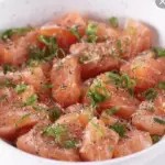 Tataki de salmão