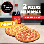 2 Pizzas medianas