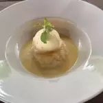 COCADA DE FORNO AO CREME INGLÊS