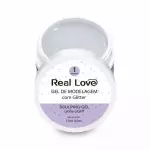 Gel  Real Love 1 Transp. C/Glitter