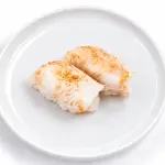 Niguiri Peixe branco maçaricado.