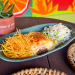Gratinado de carne de jaca