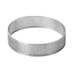 Aro Microperforado acero 10cm