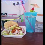 Tostada de aguachile