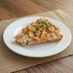 Pizza Salmão Flambado