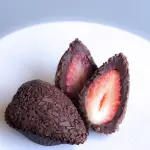 Coxinha de chocolate nobre