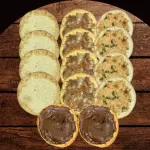 Combo1(4carne/4queijo/4frango/2 nut)