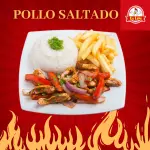 Pollo saltado