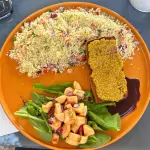 Tofu Agridoce (Vegano)
