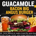 Guacamole bacon big angus ¡COMBO!