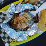 Papa rellena de bistec