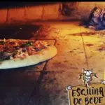 Pizza frango com catupiry média