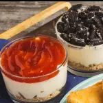 Cheese cake jar