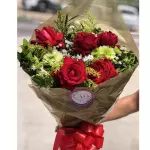 Buquê 5 rosas