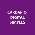 Cardápio digital simples