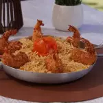CAMARÃO A GRÉGA