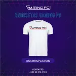 CAMISETA GAMING PC WHITE