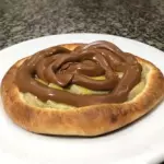 Banana com chocolate