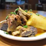 🍖 Costela com mandioca