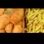 FILÉ DE PESCADA 1kg com FRITAS 500 g