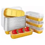 Envase aluminio Dorad rectang 6.8oz