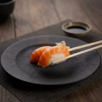 2 sushi salmão