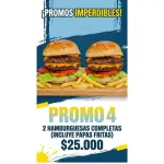 (4) PROMO HAMURGUESAS