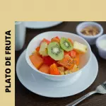 Plato de fruta individual