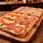Pizza clásica 16 porciones