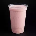 Suco Natural de Morango com leite