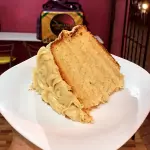 Fatia de bolo Ninho
